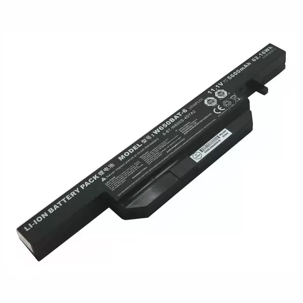 Uudenveroinen kannettavan tietokoneen akku HASEE K610C, K650D-i5, K710C-i7 D1, K750D-I7,for SCHENKER M505,