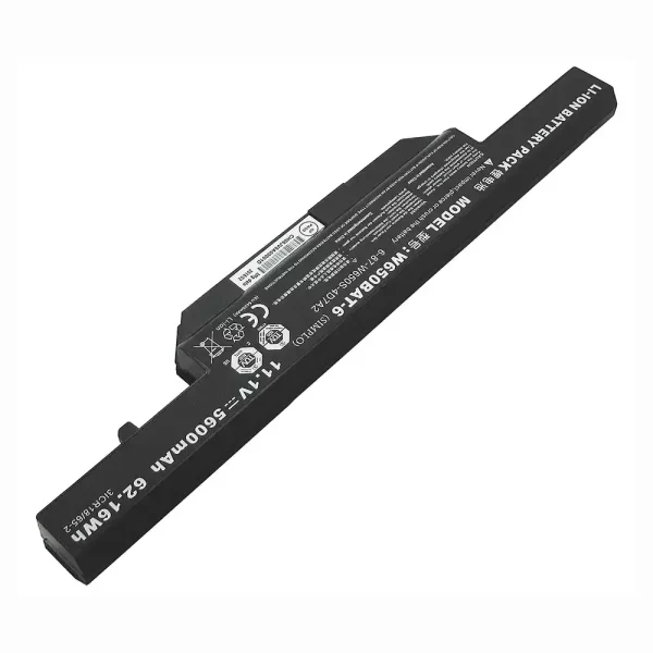 Uudenveroinen kannettavan tietokoneen akku HASEE K610C, K650D-i5, K710C-i7 D1, K750D-I7,for SCHENKER M505, - Image 2
