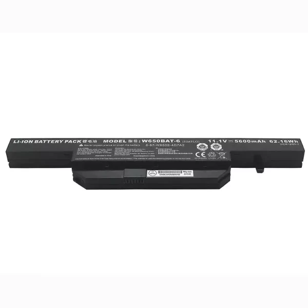 Uudenveroinen kannettavan tietokoneen akku HASEE K610C, K650D-i5, K710C-i7 D1, K750D-I7,for SCHENKER M505, - Image 4