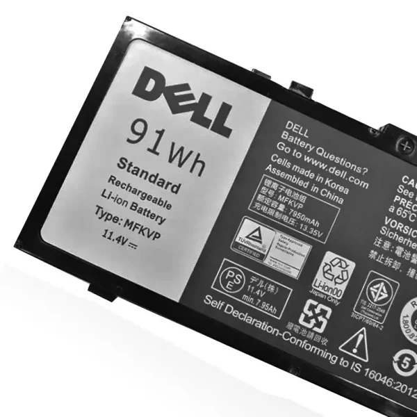 Uudenveroinen kannettavan tietokoneen akku DELL Precision 7510 - Image 3