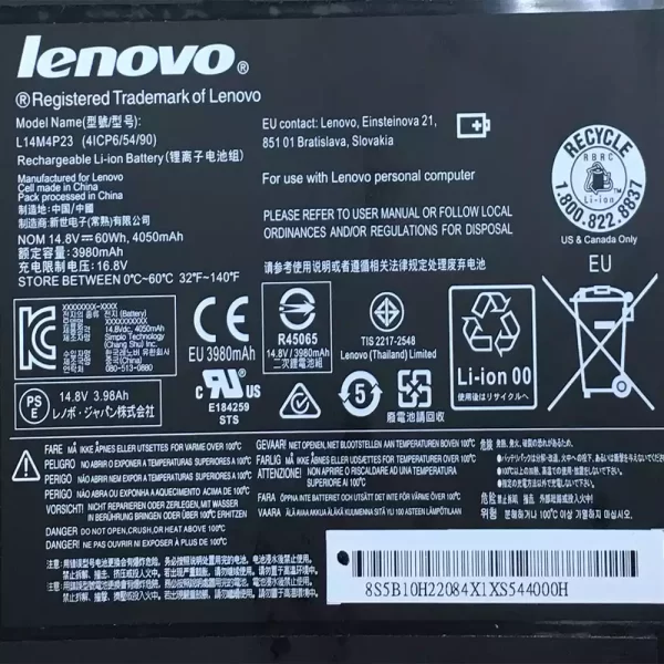Uudenveroinen kannettavan tietokoneen akku LENOVO L14M4P23 - Image 3