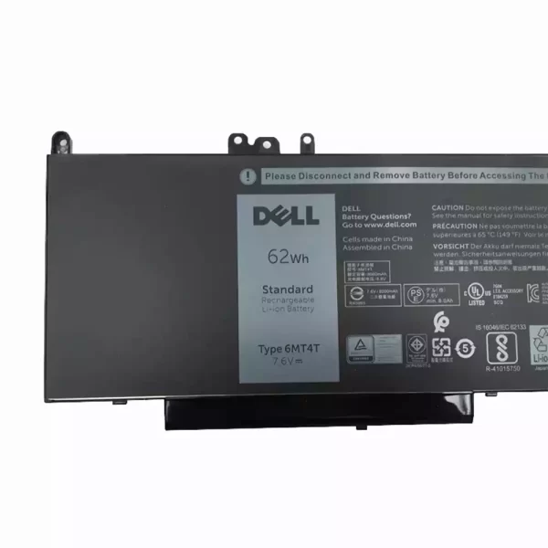 Uudenveroinen kannettavan tietokoneen akku Dell  Latitude E5570 - Image 3