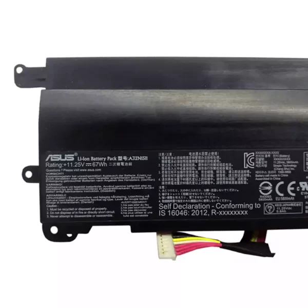 Uudenveroinen kannettavan tietokoneen akku ASUS A32N1511 - Image 3