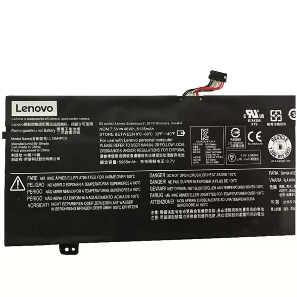 Uudenveroinen kannettavan tietokoneen akku LENOVO L15M4PC0,L15L4PC0 - Image 3