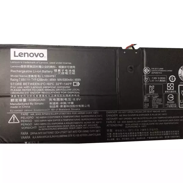 Uudenveroinen kannettavan tietokoneen akku LENOVO L16M4PB1 - Image 3