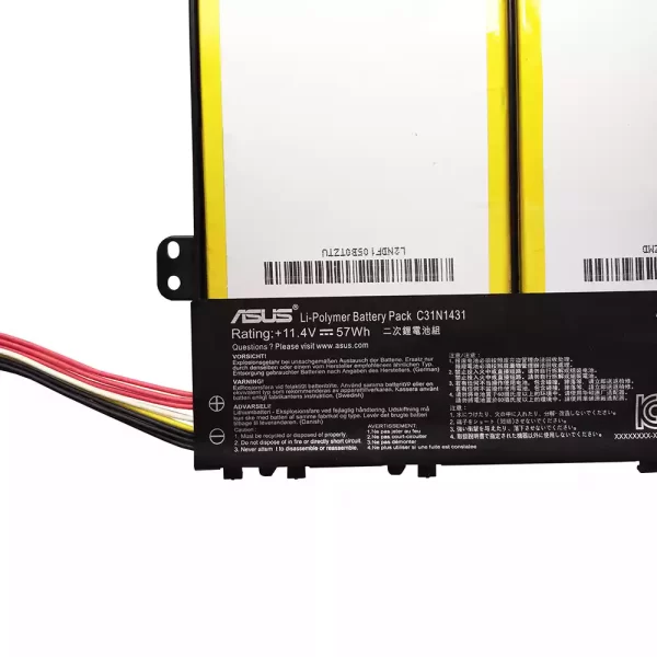 Uudenveroinen kannettavan tietokoneen akku ASUS C31N1431 - Image 2