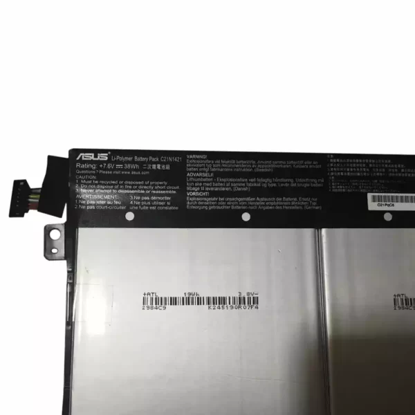Uudenveroinen kannettavan tietokoneen akku ASUS C21N1421 - Image 3