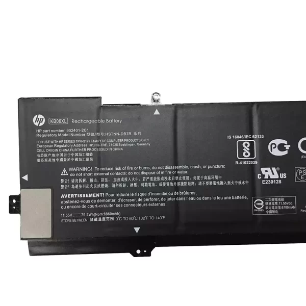 Uudenveroinen kannettavan tietokoneen akku HP Z6K96EA,Z6K97EA - Image 3