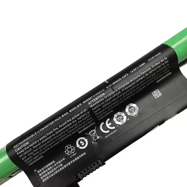 Uudenveroinen kannettavan tietokoneen akku CLEVO W945BAT-4 - Image 3