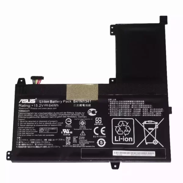 Uudenveroinen kannettavan tietokoneen akku ASUS B41N1341