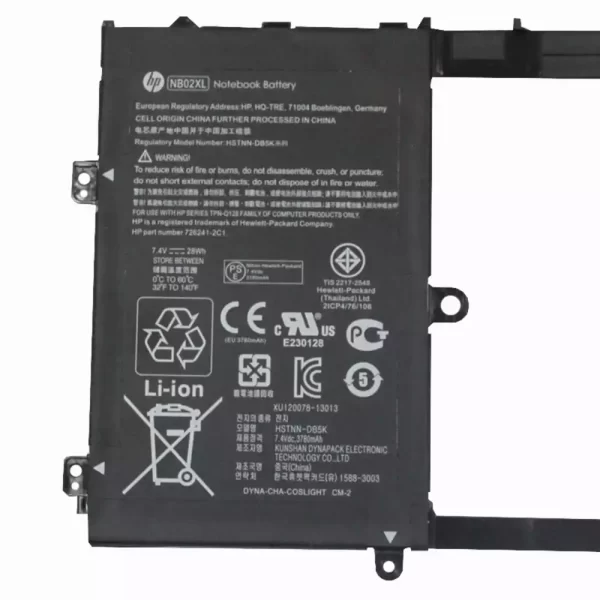 Uudenveroinen kannettavan tietokoneen akku HP NB02028XL - Image 3