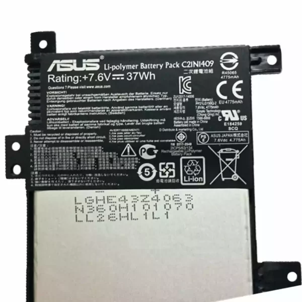 Uudenveroinen kannettavan tietokoneen akku ASUS C21N1409 - Image 3