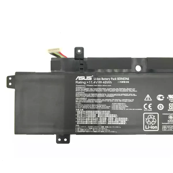 Uudenveroinen kannettavan tietokoneen akku ASUS B31N1346 - Image 3