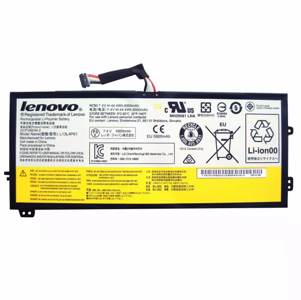 Uudenveroinen kannettavan tietokoneen akku LENOVO L13L4P61,L13M4P61