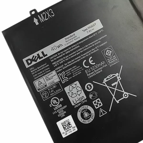 Uudenveroinen kannettavan tietokoneen akku DELL XPS 11 9P33 - Image 3
