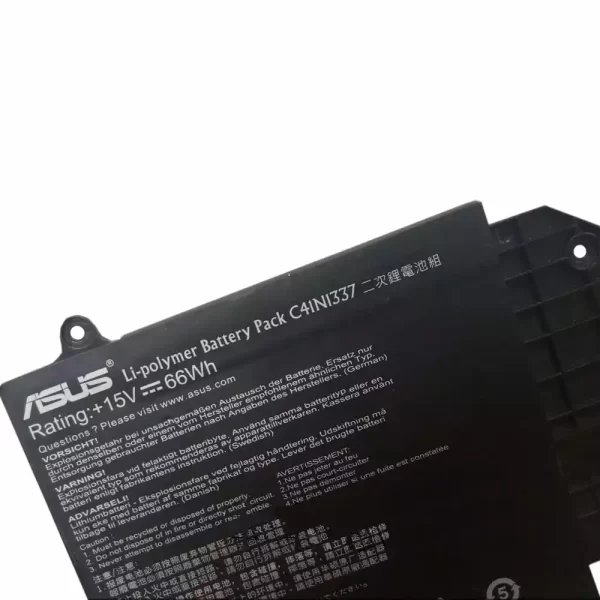 Uudenveroinen kannettavan tietokoneen akku ASUS C41N1337 - Image 3