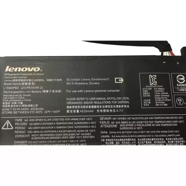 Uudenveroinen kannettavan tietokoneen akku LENOVO L15M2PB0,L15C2PB0 - Image 3