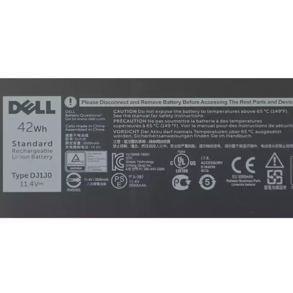 Uudenveroinen kannettavan tietokoneen akku DELL DJ1J0 - Image 3
