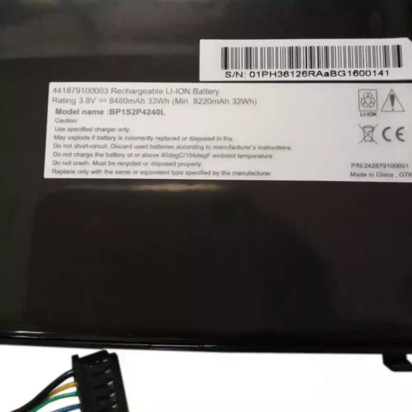 Uudenveroinen kannettavan tietokoneen akku Getac BP1S2P4240L,441879100003 - Image 2