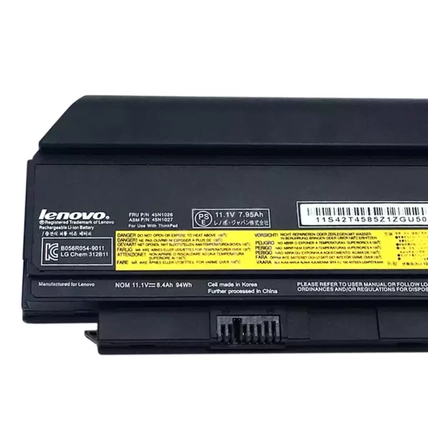 Uudenveroinen kannettavan tietokoneen akku LENOVO 45N1027,45N1026 - Image 4