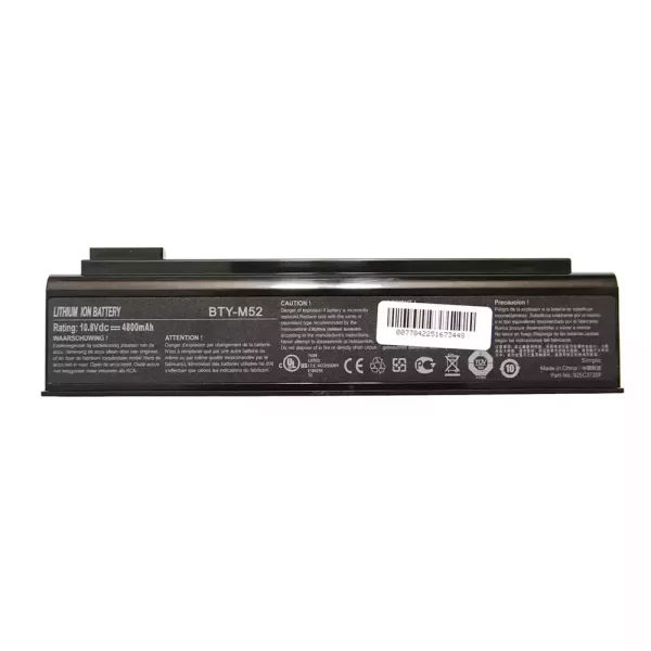 Uudenveroinen kannettavan tietokoneen akku MSI Megabook L710,Megabook L720,Megabook L740,Megabook L745,MEDION SIM 2070
