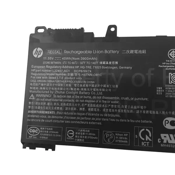 Uudenveroinen kannettavan tietokoneen akku HP zhan66 Pro 13 G2 - Image 3