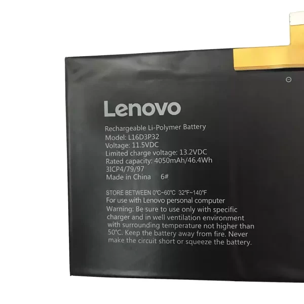 Uudenveroinen kannettavan tietokoneen akku LENOVO L16D3P32 - Image 3