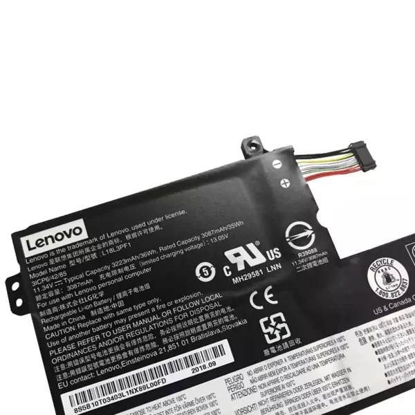 Uudenveroinen kannettavan tietokoneen akku LEMOVO 5B10T03403 - Image 3