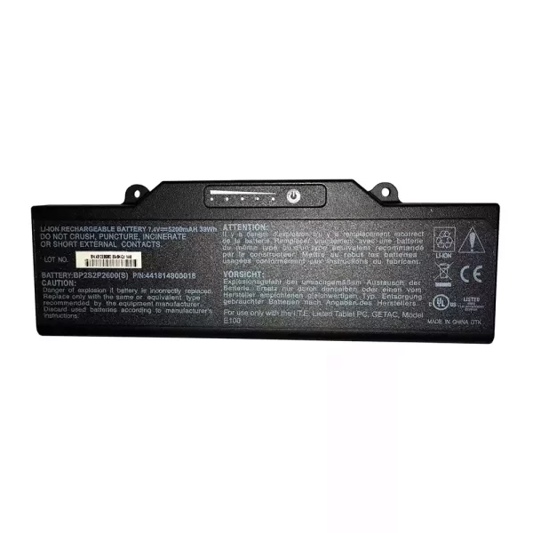 Uudenveroinen kannettavan tietokoneen akku Getac E100