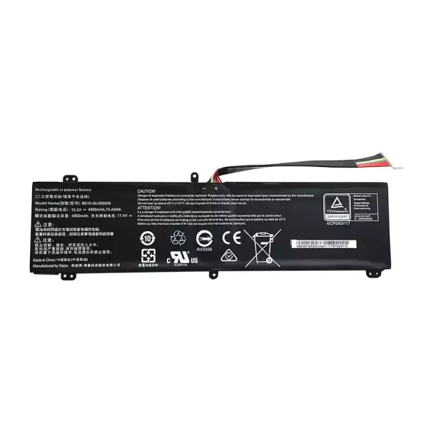 Uudenveroinen kannettavan tietokoneen akku Getac B010-00-000005