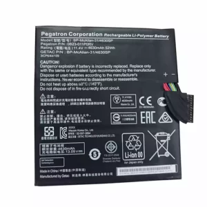 Uudenveroinen kannettavan tietokoneen akku Pegatron BP-McAllan-31,BP-McAllan-31/4630SP,OB23-011P0RV