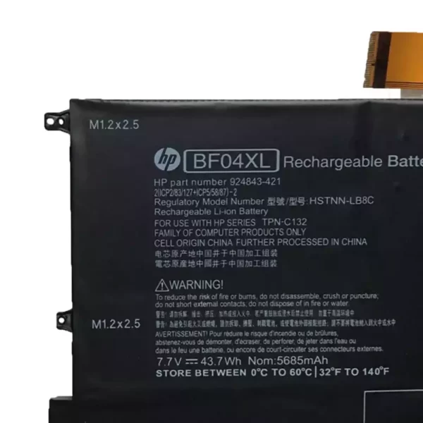 Uudenveroinen kannettavan tietokoneen akku HP BF04XL - Image 3
