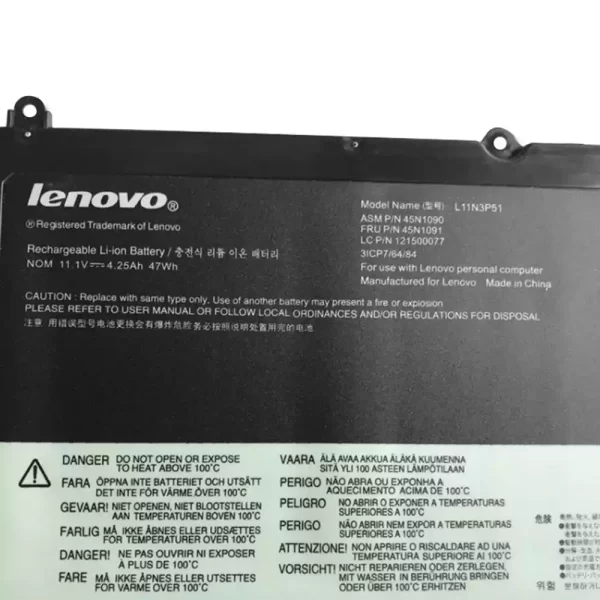 Uudenveroinen kannettavan tietokoneen akku LENOVO T430U,V490U,V590U - Image 2