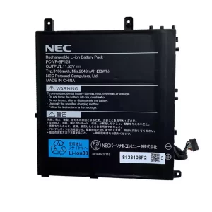Uudenveroinen kannettavan tietokoneen akku NEC PC-VP-BP125