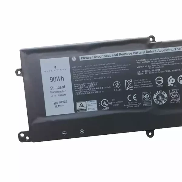Uudenveroinen kannettavan tietokoneen akku DELL DT9XG - Image 3