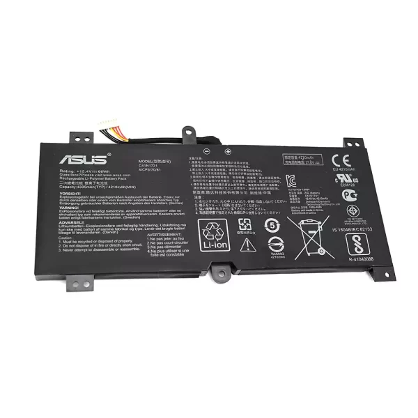 Uudenveroinen kannettavan tietokoneen akku ASUS C41N1731
