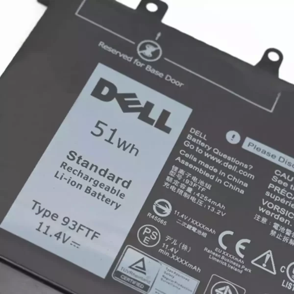 Uudenveroinen kannettavan tietokoneen akku DELL Precision M3520 M3350 - Image 3