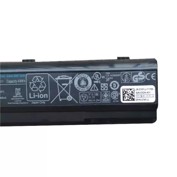 Uudenveroinen kannettavan tietokoneen akku DELL Inspiron 1410 1014 1015 1088,Vostro A840 A860 - Image 3