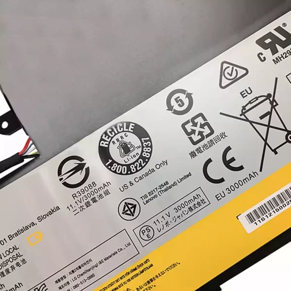 Uudenveroinen kannettavan tietokoneen akku LENOVO L13L3P61 - Image 4