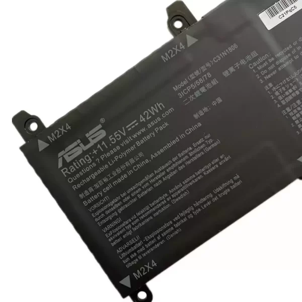 Uudenveroinen kannettavan tietokoneen akku ASUS C31N1806 - Image 3