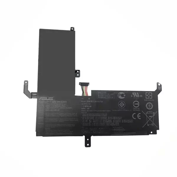 Uudenveroinen kannettavan tietokoneen akku ASUS B31N1708
