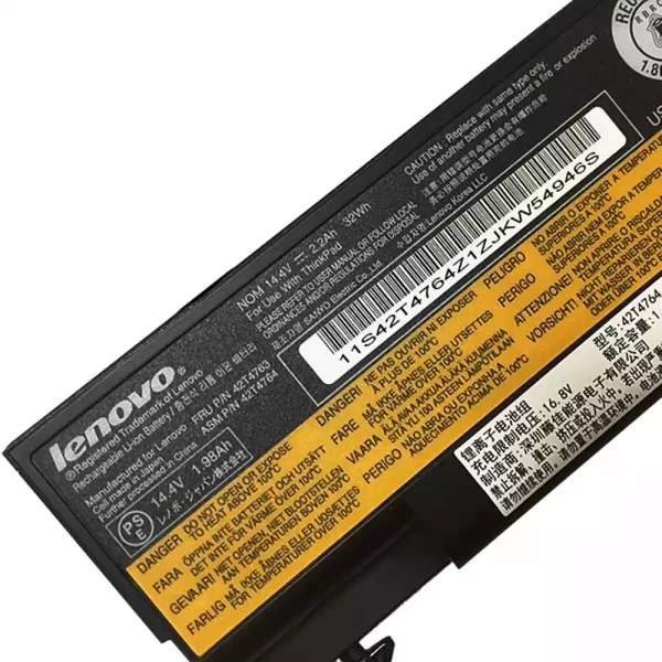 Uudenveroinen kannettavan tietokoneen akku LENOVO 42T4763,42T4764 - Image 3