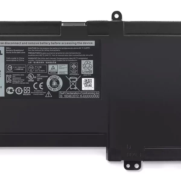 Uudenveroinen kannettavan tietokoneen akku DELL X3PH0 X3PHO - Image 4