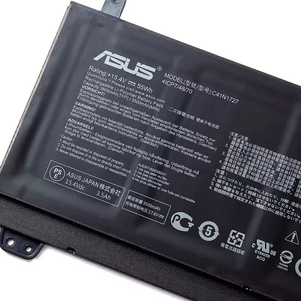 Uudenveroinen kannettavan tietokoneen akku ASUS C41N1727 - Image 3