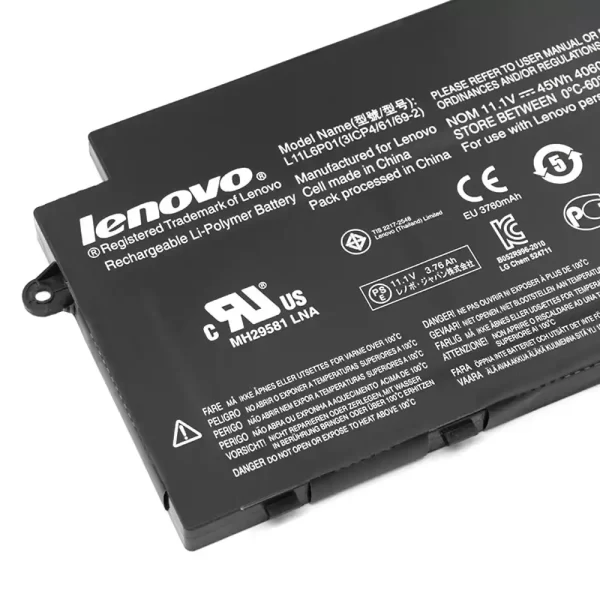 Uudenveroinen kannettavan tietokoneen akku LENOVO L11L6P01 - Image 3
