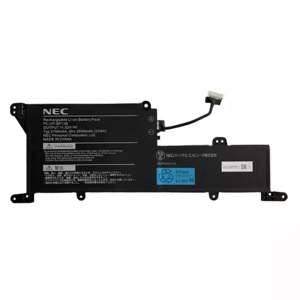 Uudenveroinen kannettavan tietokoneen akku NEC PC-VP-BP136 - Image 3