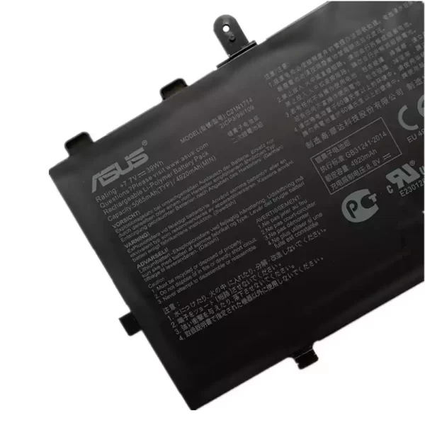 Uudenveroinen kannettavan tietokoneen akku ASUS Vivobook Flip TP401CA TP401N TP401NA - Image 3