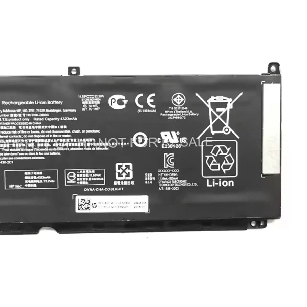 Uudenveroinen kannettavan tietokoneen akku HP Spectre X360 15-ap063nr,Spectre x360 15t-ap000,Spectre x360 15t-ap000 - Image 4
