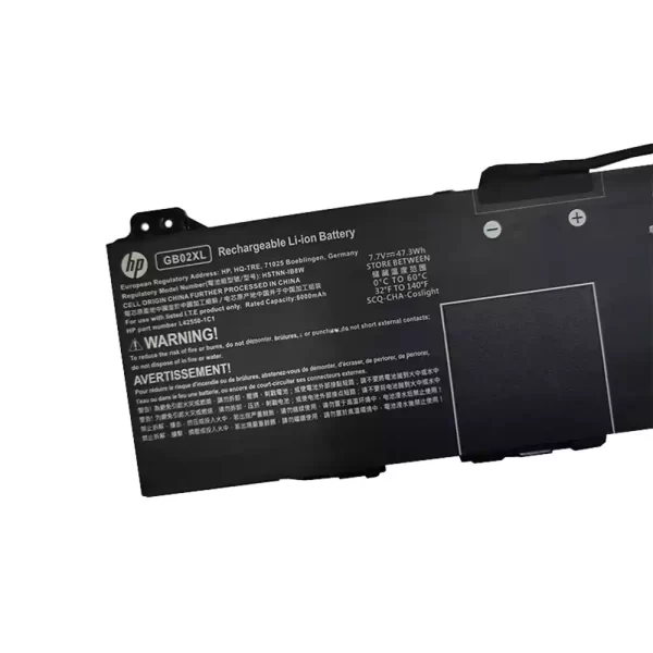 Uudenveroinen kannettavan tietokoneen akku HP GB02XL - Image 3