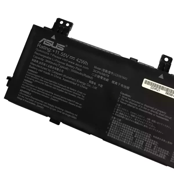 Uudenveroinen kannettavan tietokoneen akku ASUS VivoBook S14 S432,S432FA,S432FL - Image 3